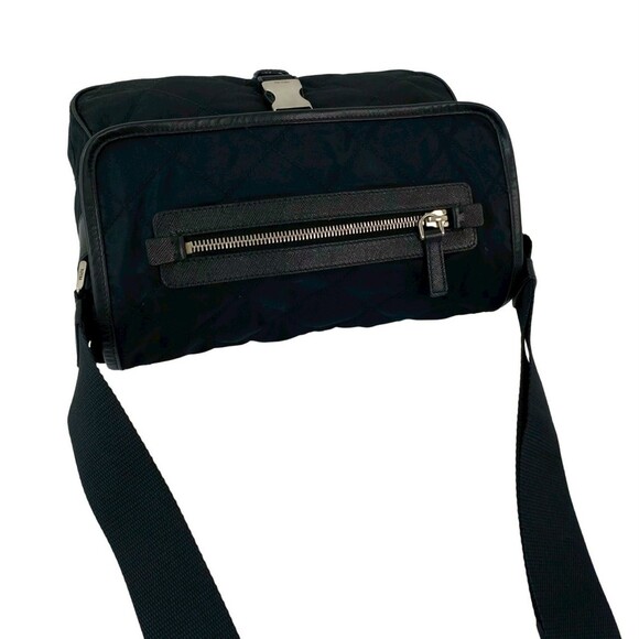 PRADA Black Pochette Shoulder Bag - Picture 4 of 9